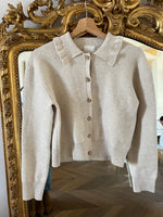 Charger l'image dans la galerie, H&amp;M -  Gilet beige boutons dorés
