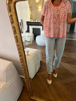 Charger l&#39;image dans la galerie, Claudie Pierlot - T shirt dentelle fluo
