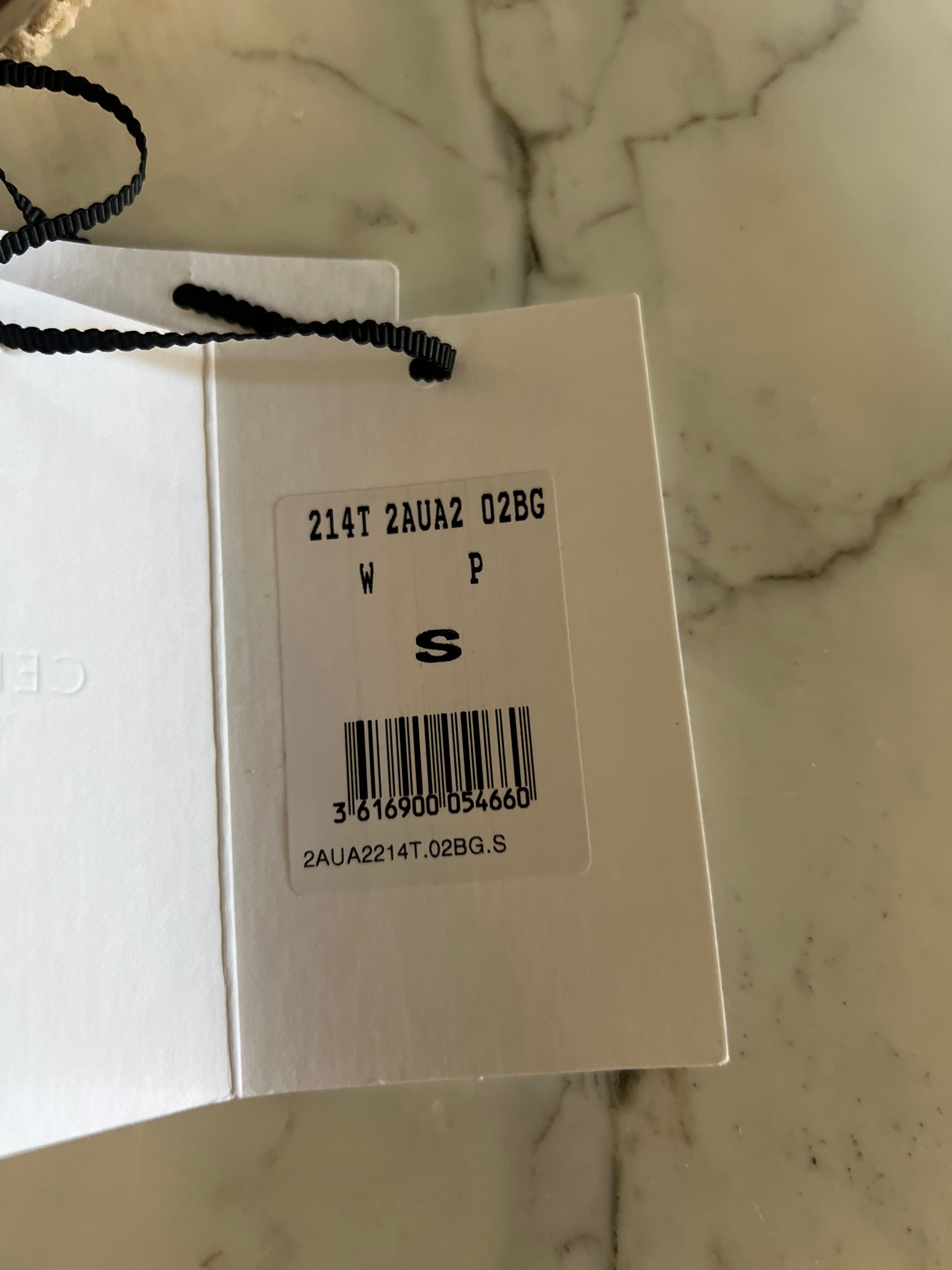 Celine - Casquette en velours beige neuve