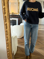 Charger l'image dans la galerie, Sézane  - Sweat bleu marine Amour
