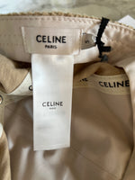 Charger l&#39;image dans la galerie, Celine - Casquette en velours beige neuve
