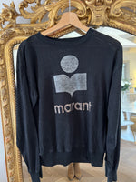 Charger l'image dans la galerie, Isabel Marant  - T-shirt manches longues en lin noir
