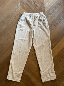 Pantalon American Vintage beige cotelé Padow