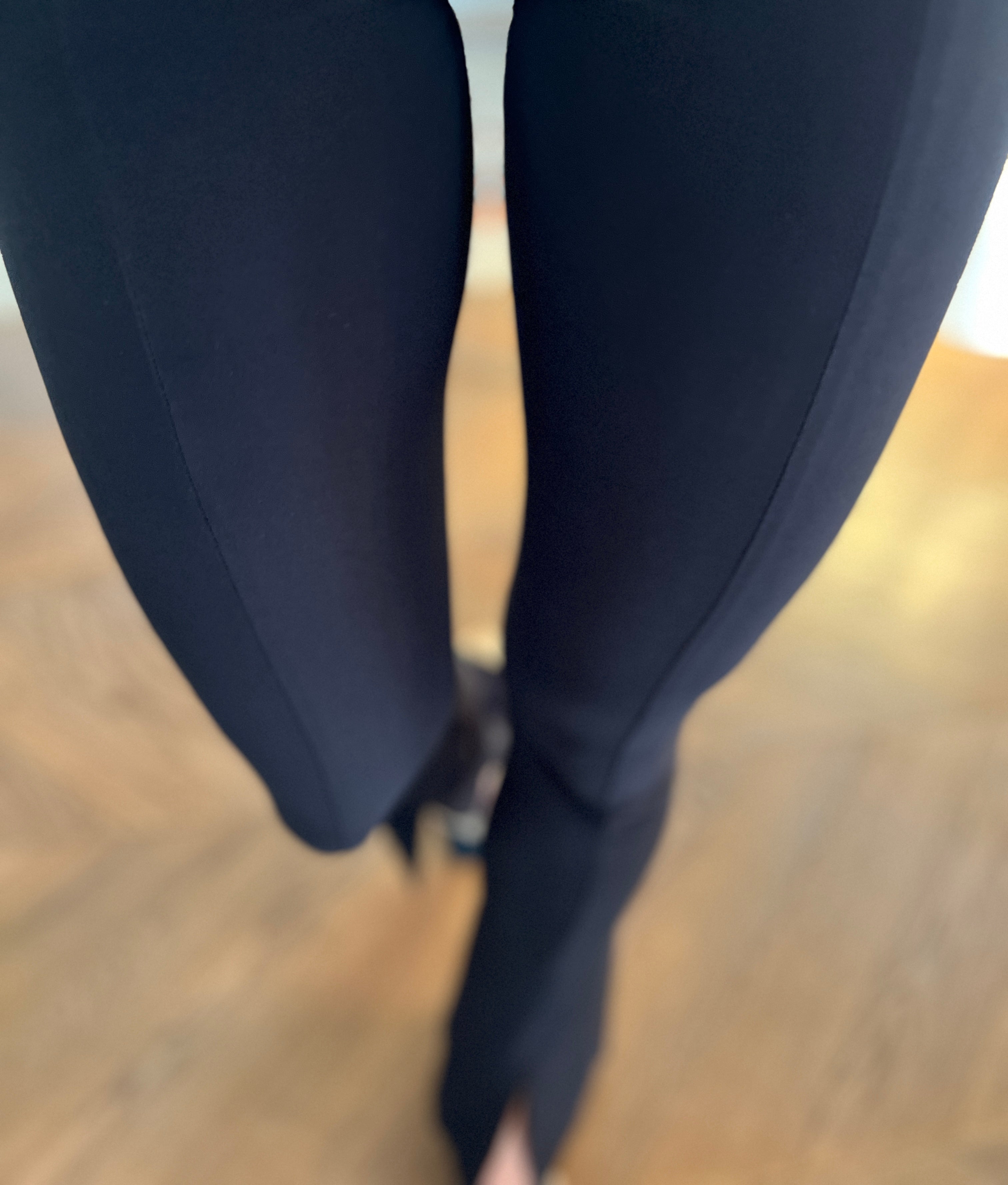 Pantalon Norma Kamali fluide noir
