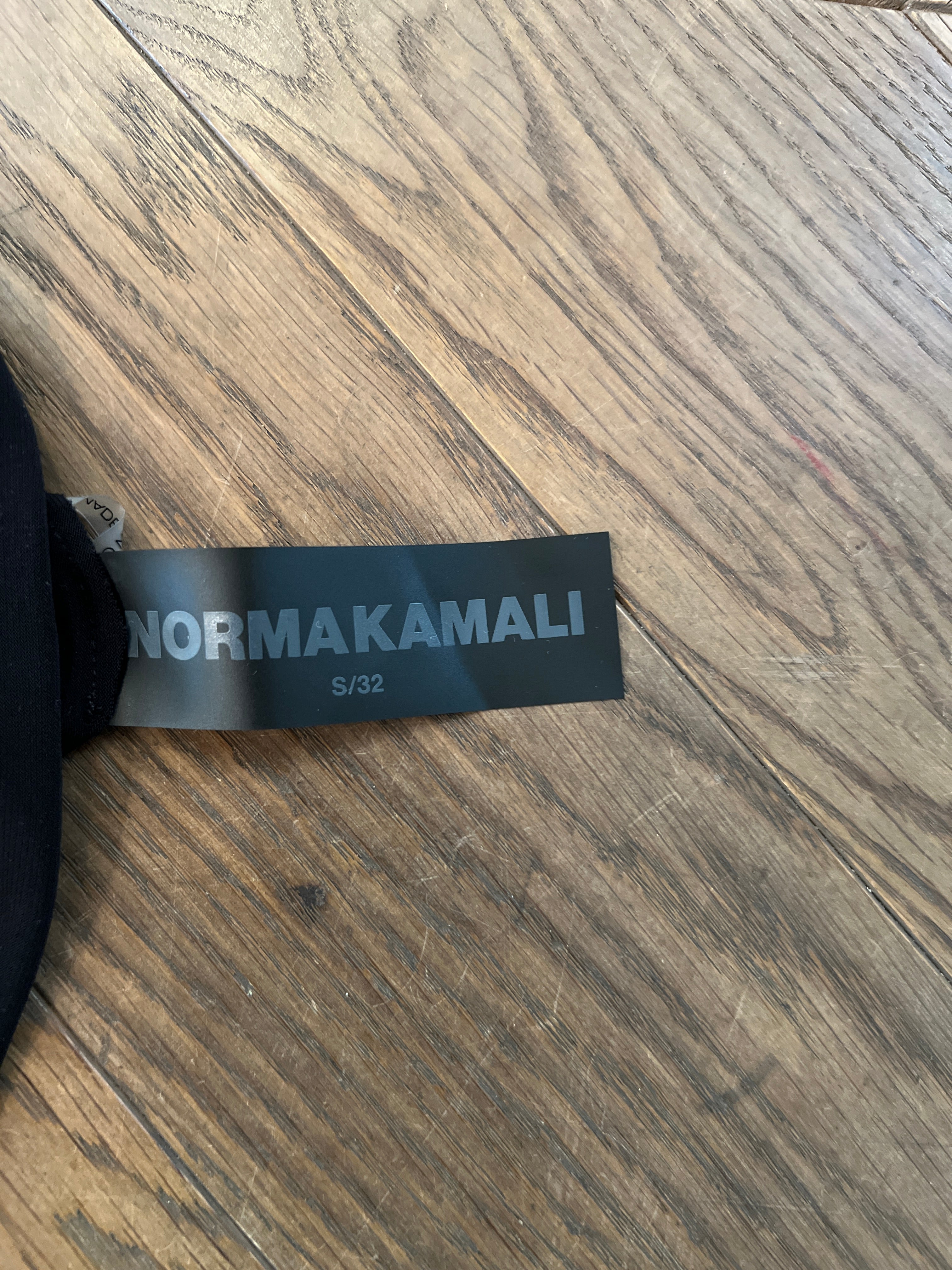 Pantalon Norma Kamali fluide noir