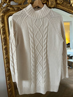 Charger l'image dans la galerie, Pimkie - Robe Pull beige maille tressée

