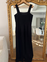 Charger l&#39;image dans la galerie, Combinaison pantalon Maje noire avec boutons
