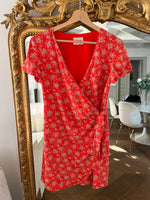 Charger l&#39;image dans la galerie, Robe Sézane en soie fleurie
