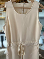 Charger l'image dans la galerie, Combinaison pantalon ecrue fluide
