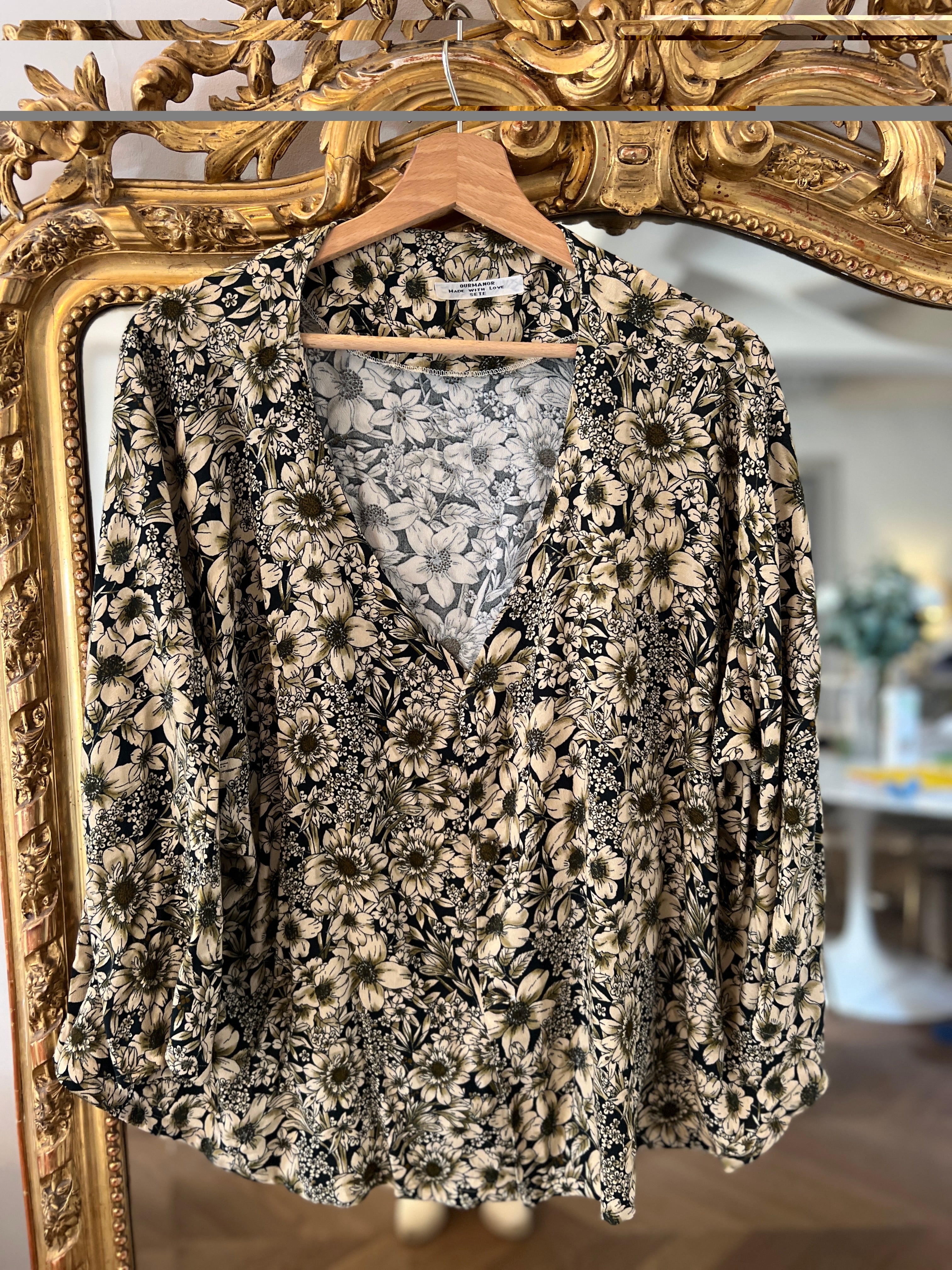 Our Manor- Blouse Florale