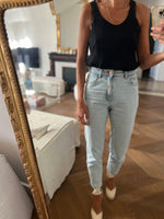 Charger l&#39;image dans la galerie, Sandro - Débardeur noir transparence
