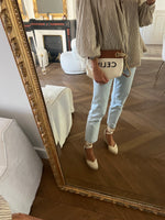 Charger l&#39;image dans la galerie, Celine - Pochette ecrue et camel
