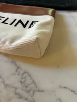 Charger l&#39;image dans la galerie, Celine - Pochette ecrue et camel
