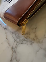 Charger l&#39;image dans la galerie, Celine - Pochette ecrue et camel
