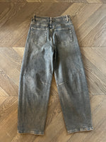 Charger l'image dans la galerie, Queen Hearts  - Pantalon large marron
