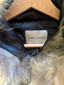 Manteau gris chine avec capuche Janis et John