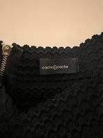 Charger l'image dans la galerie, Cache Cache - Jupe courte noire patineuse
