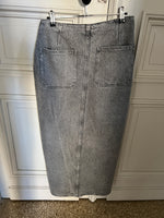 Charger l'image dans la galerie, Zara - Jupe longue grise boutonnée
