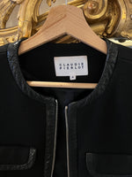 Charger l'image dans la galerie, Claudie Pierlot - Veste courte noire avec poches
