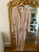 Charger l&#39;image dans la galerie, Gilet Iro long beige clair
