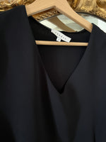 Charger l'image dans la galerie, Sandro- Robe noire bas dentelle ajourée
