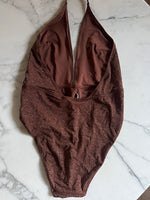 Charger l'image dans la galerie, Etam - Maillot de bain 1 pièce marron irisé
