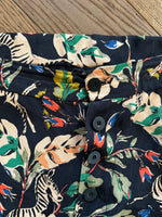 Charger l'image dans la galerie, Zara - Pantalon noir à fleurs colorées
