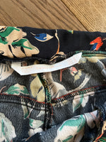 Charger l'image dans la galerie, Zara - Pantalon noir à fleurs colorées
