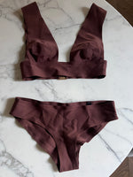Charger l'image dans la galerie, Livy - Maillot de bain Chelsea 2 pièces marron
