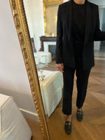 Charger l&#39;image dans la galerie, Ba&amp;sh - Blazer Niro noir fluide
