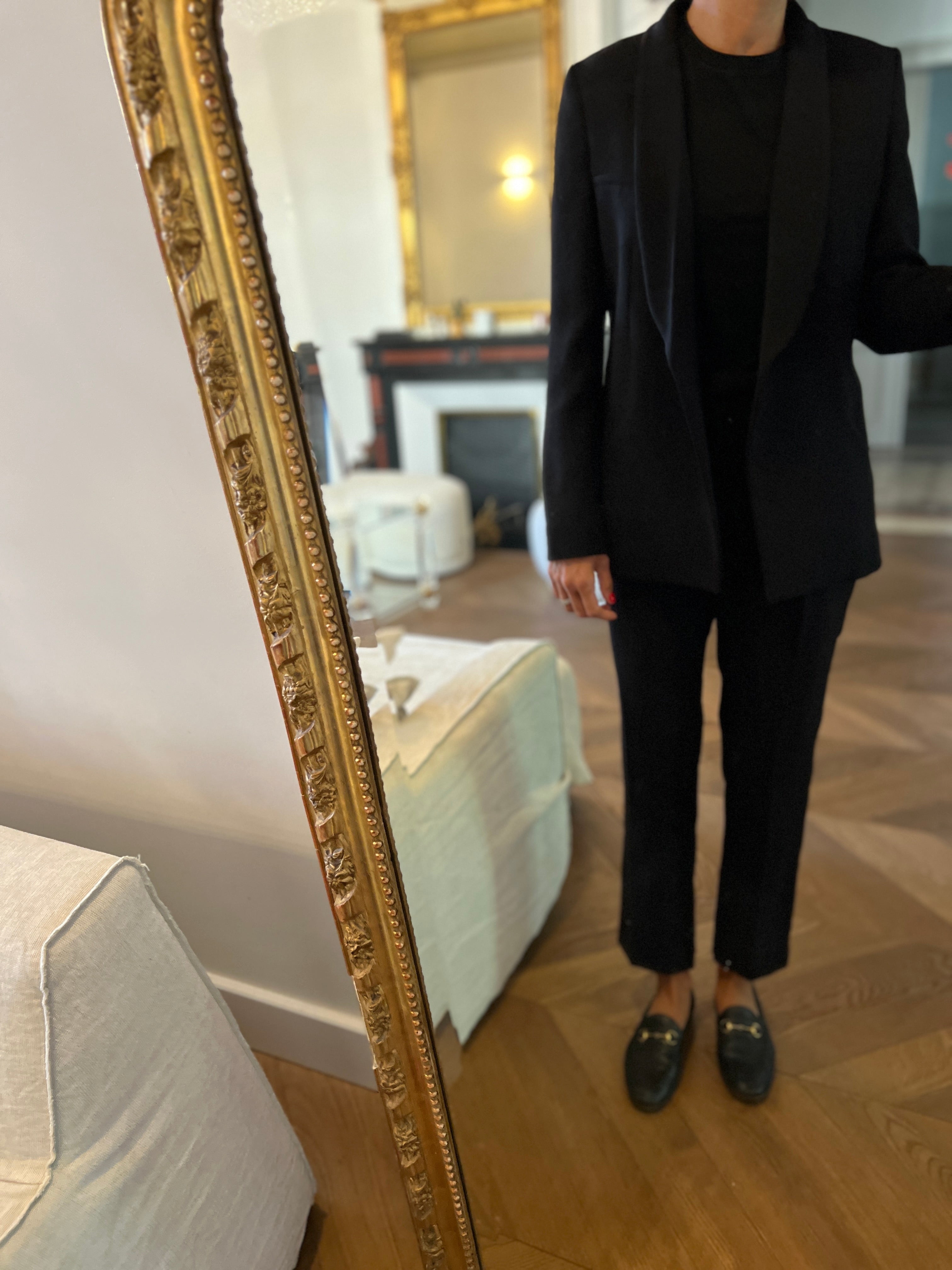 Ba&sh - Blazer Niro noir fluide