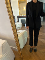 Charger l&#39;image dans la galerie, Ba&amp;sh - Blazer Niro noir fluide
