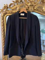 Charger l&#39;image dans la galerie, Ba&amp;sh - Blazer Niro noir fluide
