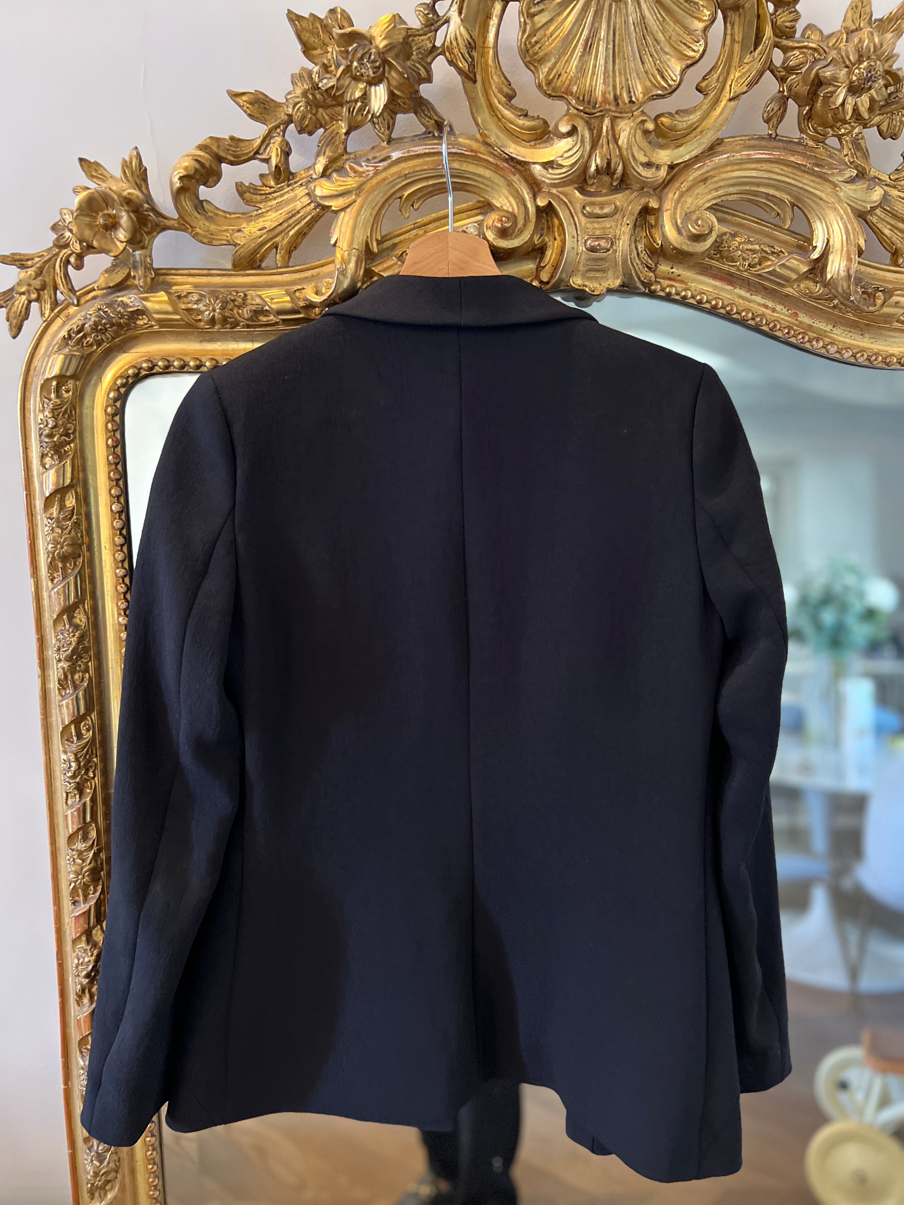 Ba&sh - Blazer Niro noir fluide