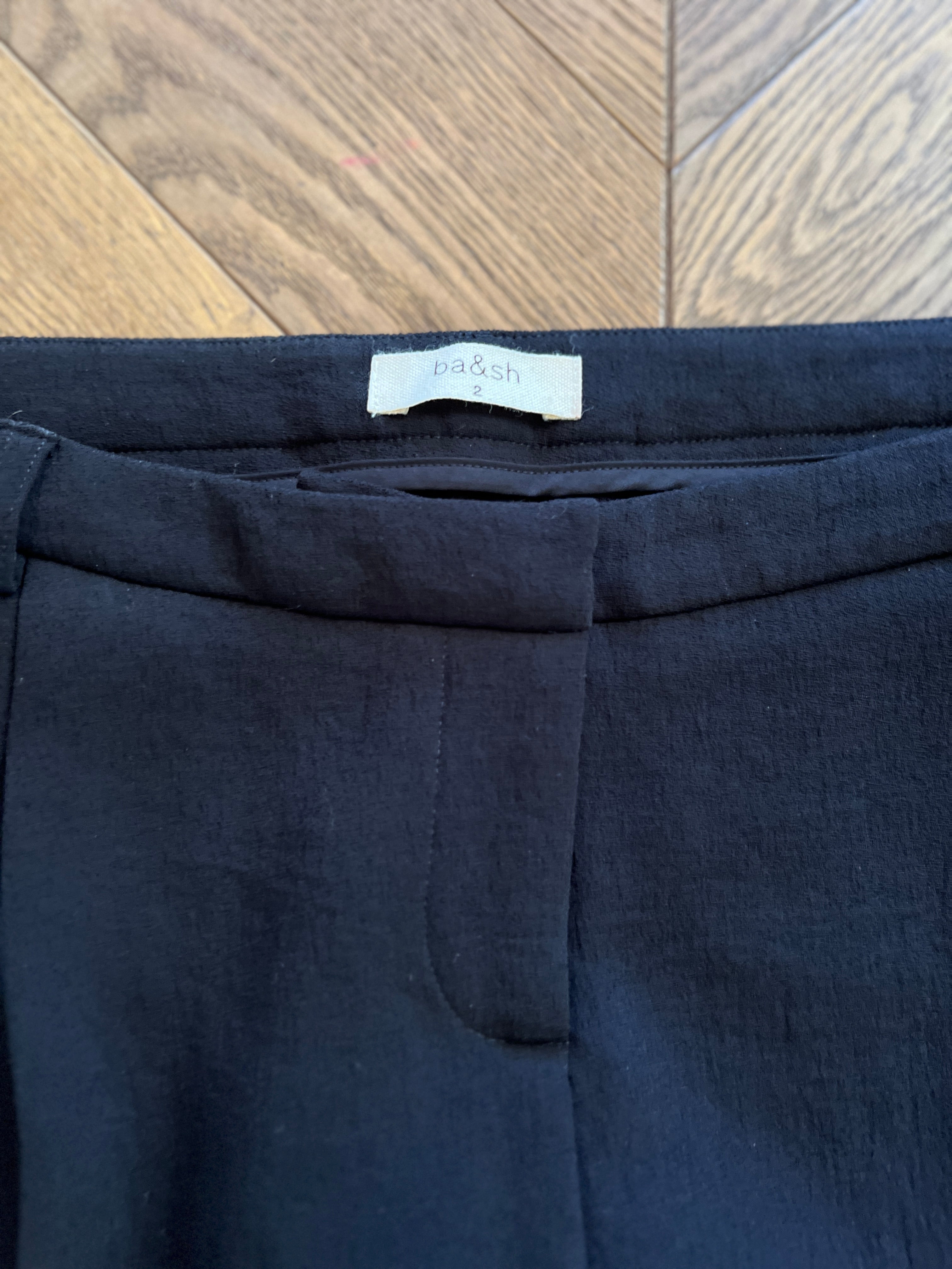 Ba&sh - Pantalon de tailleur noir Nuage