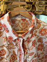 Charger l'image dans la galerie, Our Manor - Robe chemisier à fleurs rose
