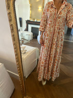 Charger l'image dans la galerie, Our Manor - Robe chemisier à fleurs rose
