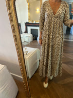 Charger l&#39;image dans la galerie, Banditas - Robe longue marron beige
