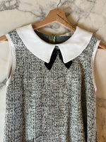 Charger l'image dans la galerie, Zara - Robe col blanc noeud noir
