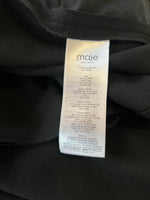 Charger l'image dans la galerie, Maje - Combishort noire col blanc simili cuir
