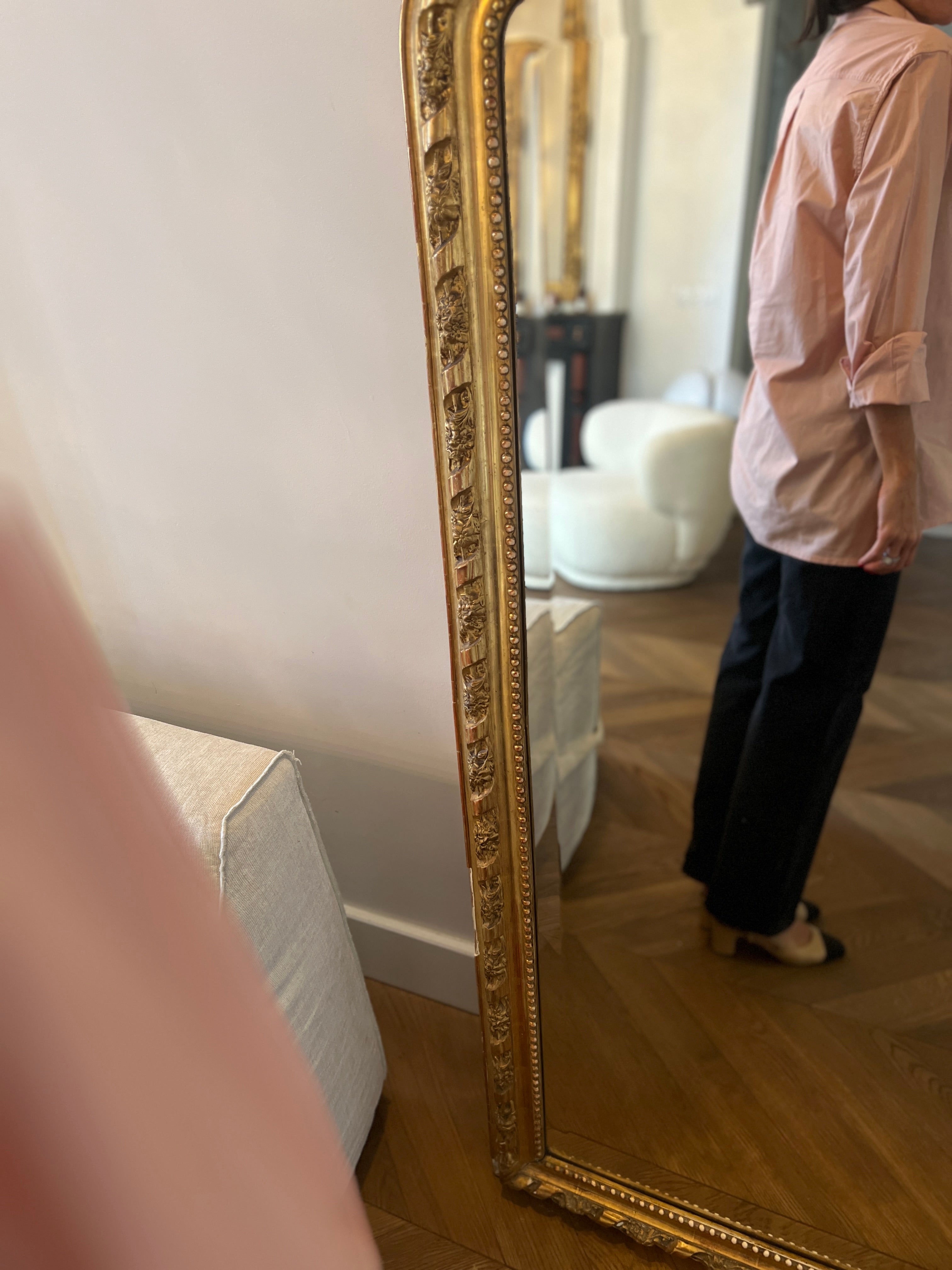 Maison Alli - Chemise rose poudré