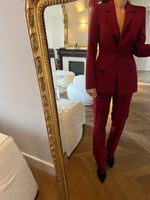 Charger l'image dans la galerie, Zara - Tailleur pantalon bordeaux
