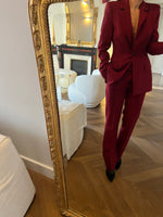 Charger l'image dans la galerie, Zara - Tailleur pantalon bordeaux
