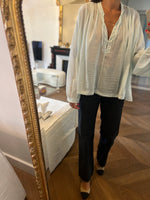 Charger l&#39;image dans la galerie, Forte Forte - Blouse fluide bleu ciel
