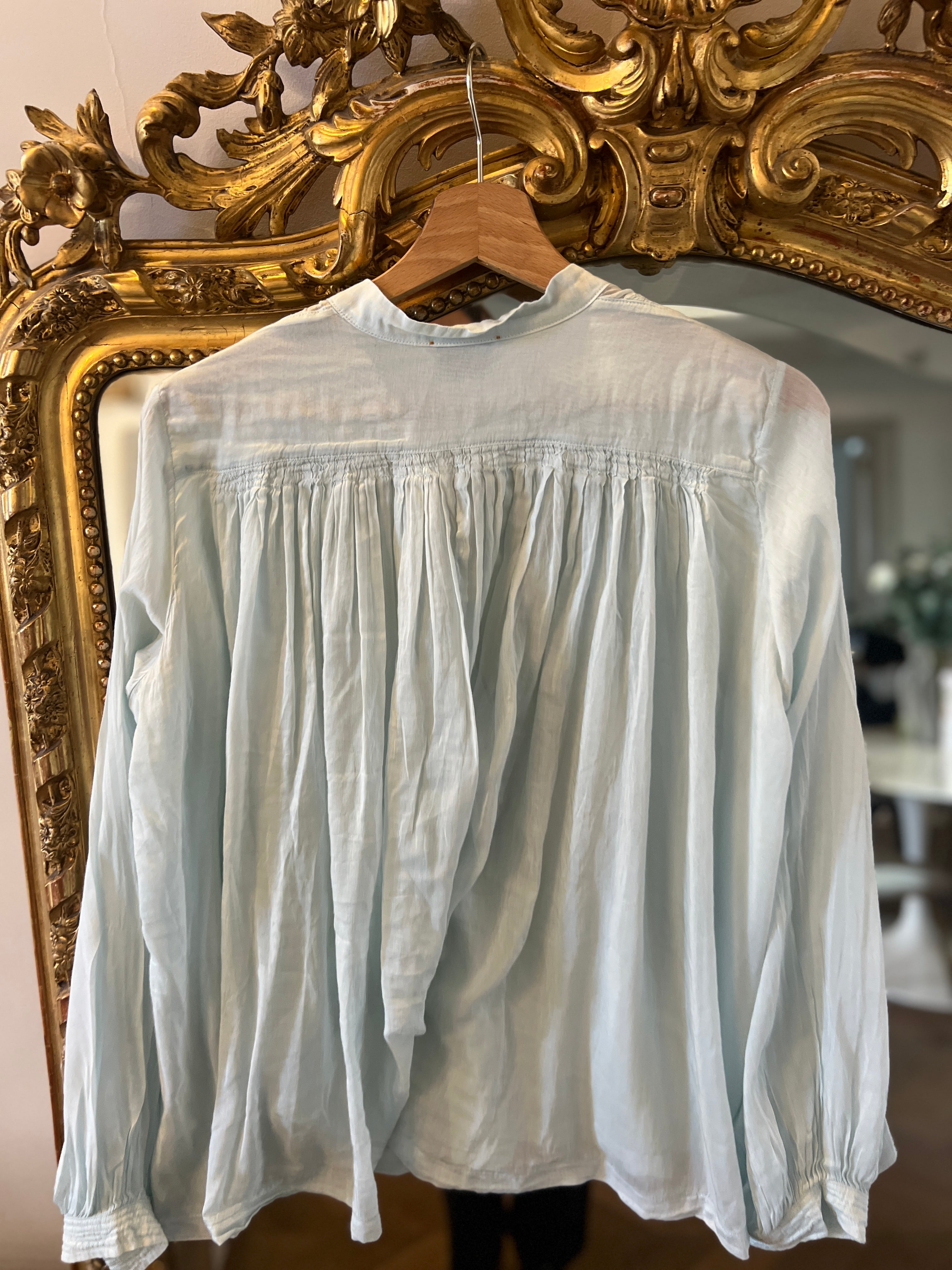 Forte Forte - Blouse fluide bleu ciel