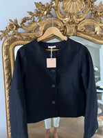 Charger l&#39;image dans la galerie, Janne Mill - Manteau noir Hadrien Neuf
