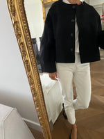 Charger l&#39;image dans la galerie, Janne Mill - Manteau noir Hadrien Neuf
