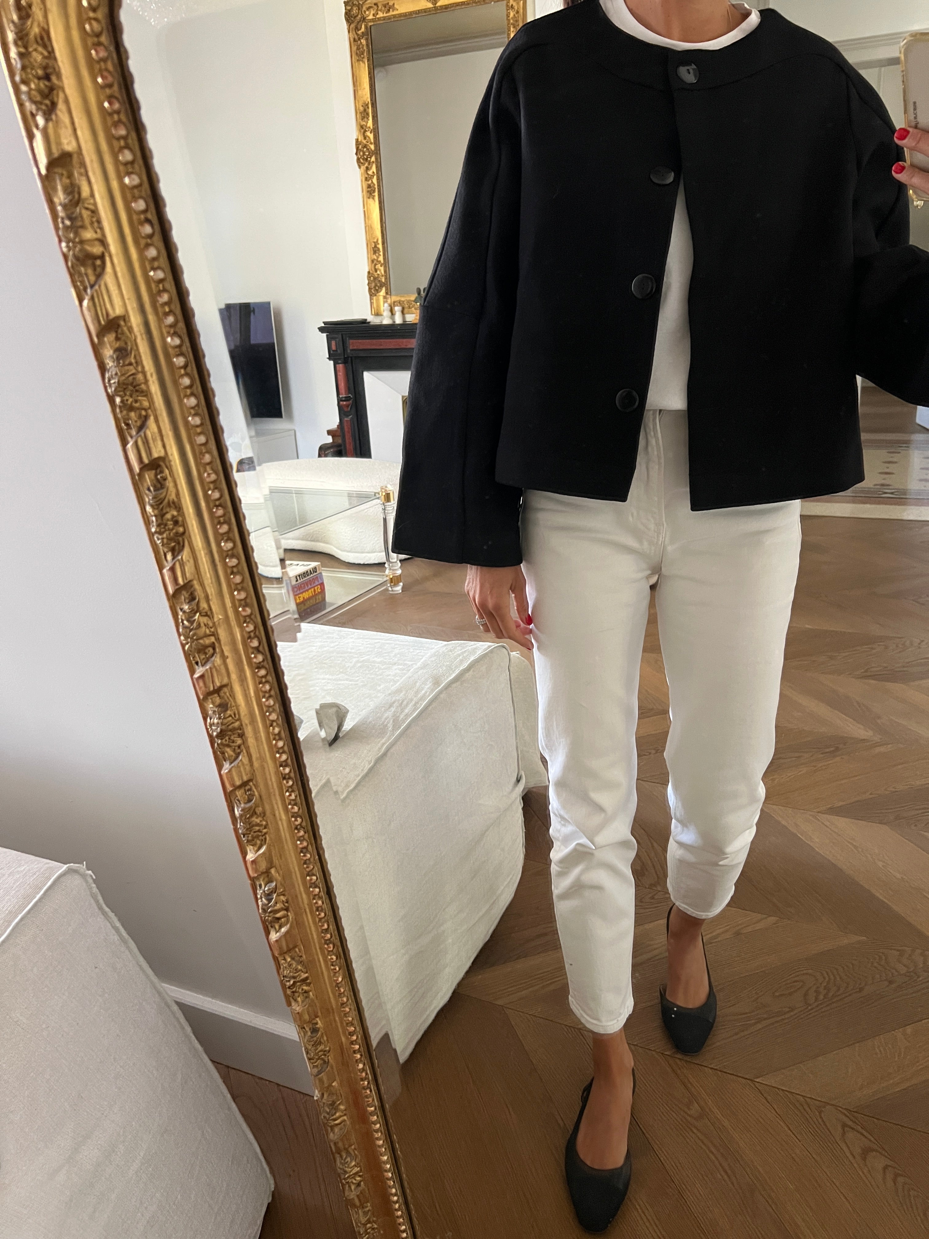 Janne Mill - Manteau noir Hadrien Neuf