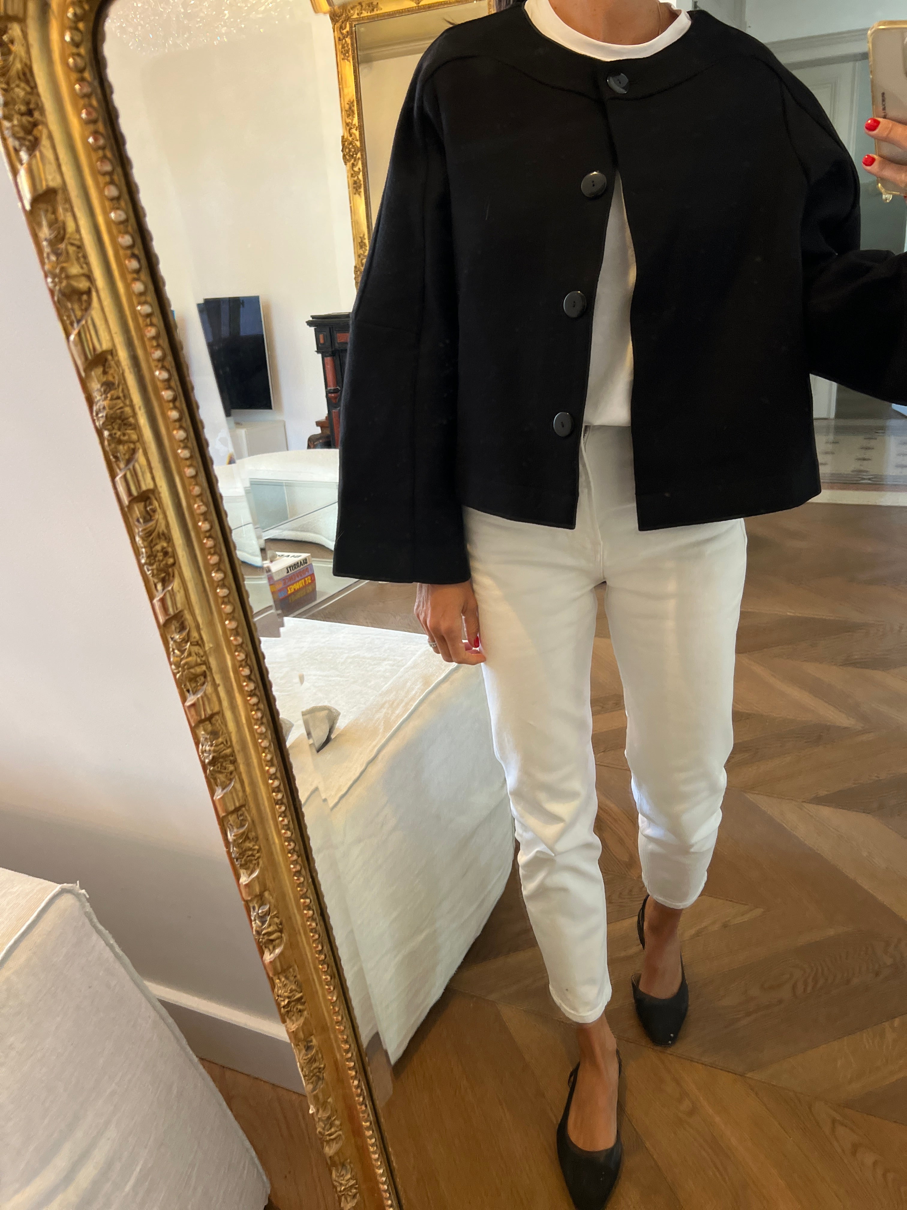 Janne Mill - Manteau noir Hadrien Neuf