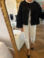 Charger l&#39;image dans la galerie, Janne Mill - Manteau noir Hadrien Neuf
